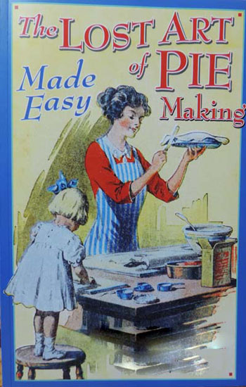 Lost art of pie making cookbook